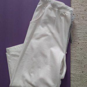 Cotton Sweatpants With Gray Drawstring | Size XL